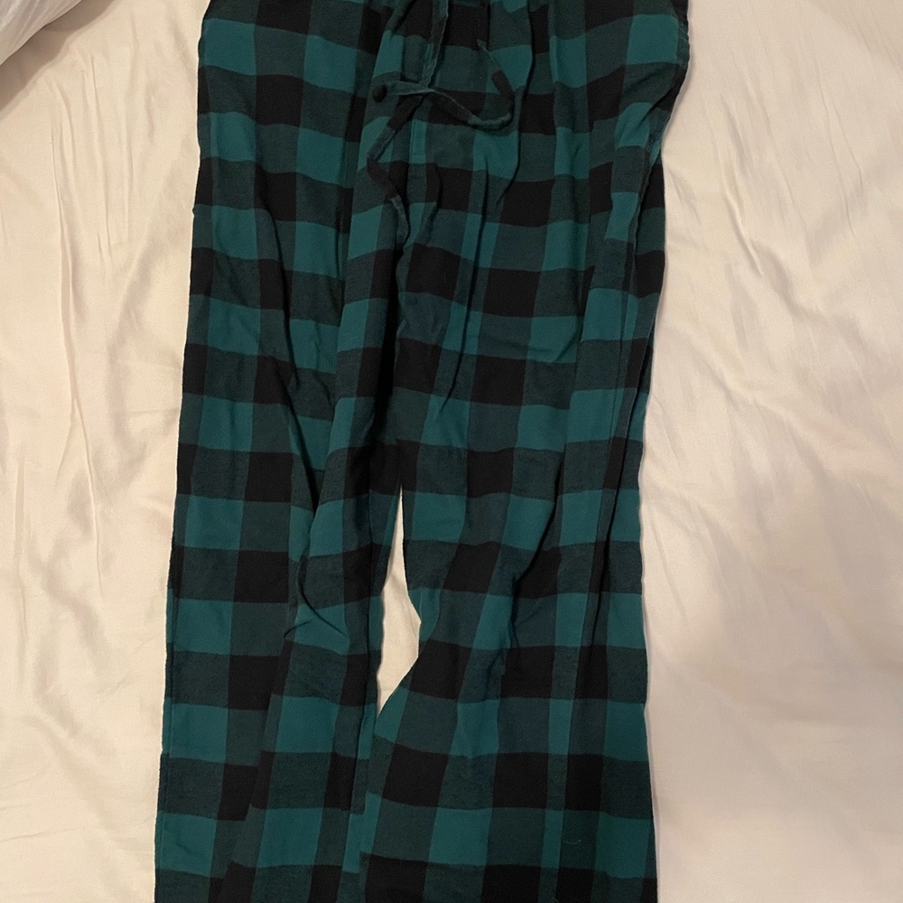 Sonoma Green and Black Plaid Sleepwear